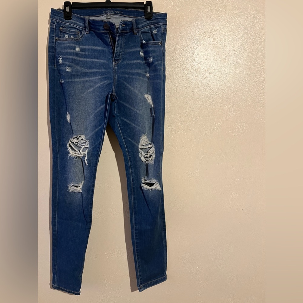 SOHO New York & Company Jeans Legging “distressed”